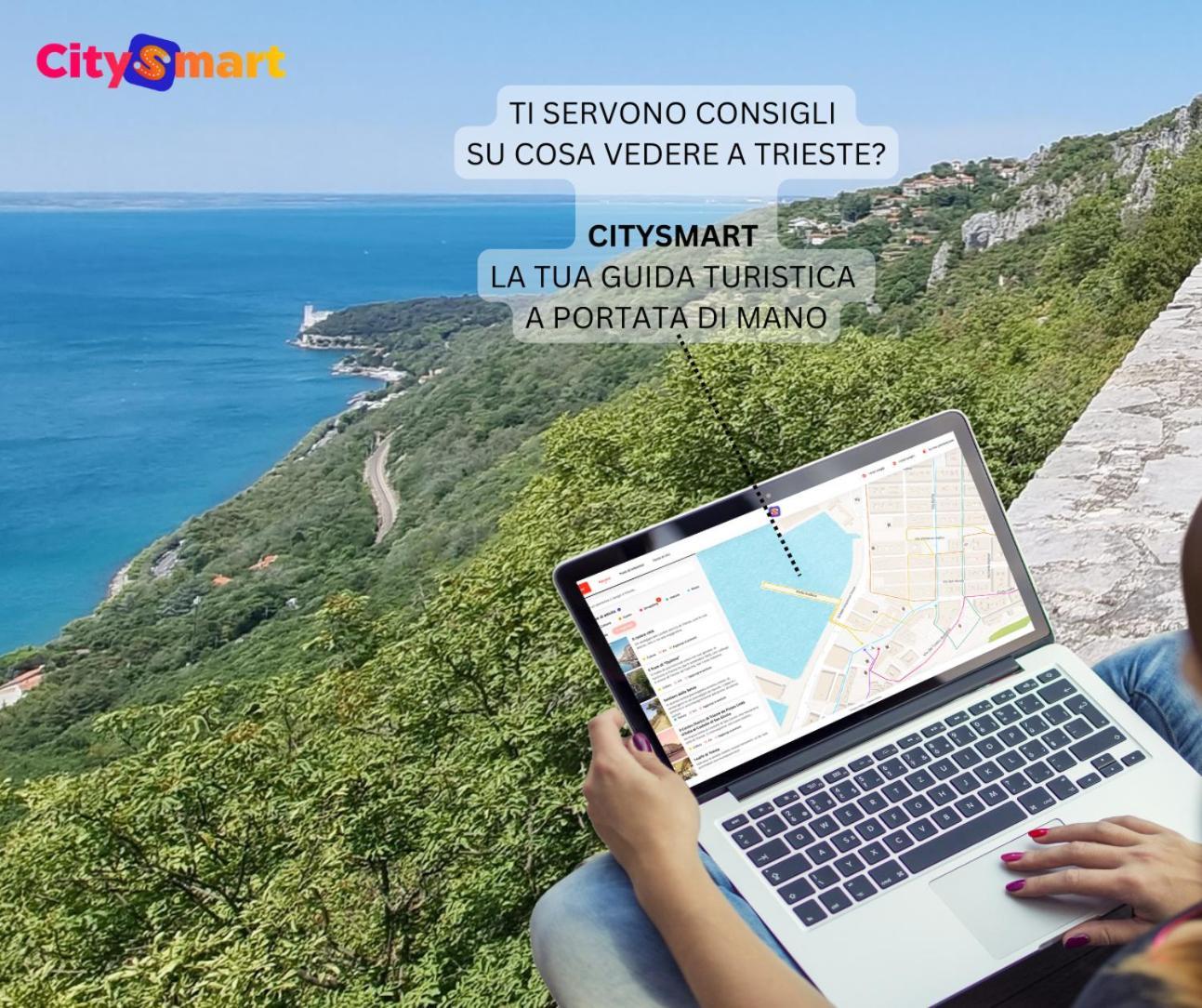 La Terrazza Leilighet Trieste Eksteriør bilde